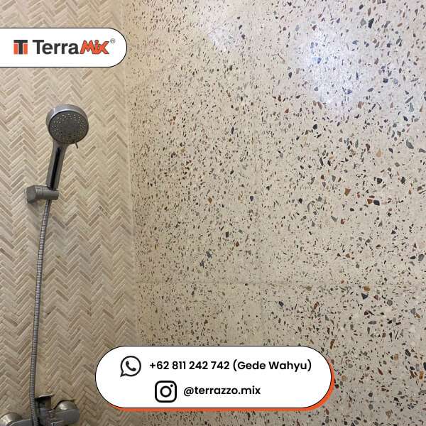 bathroom wall