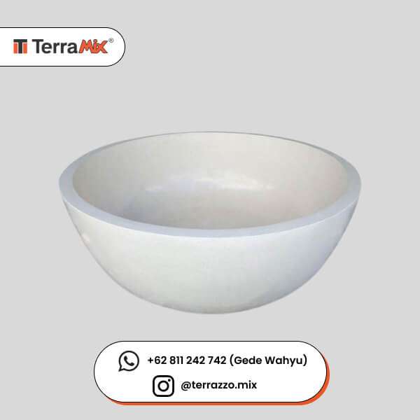 terrazzo bathtub