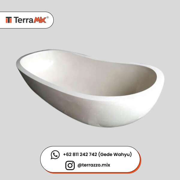 terrazzo bathtub
