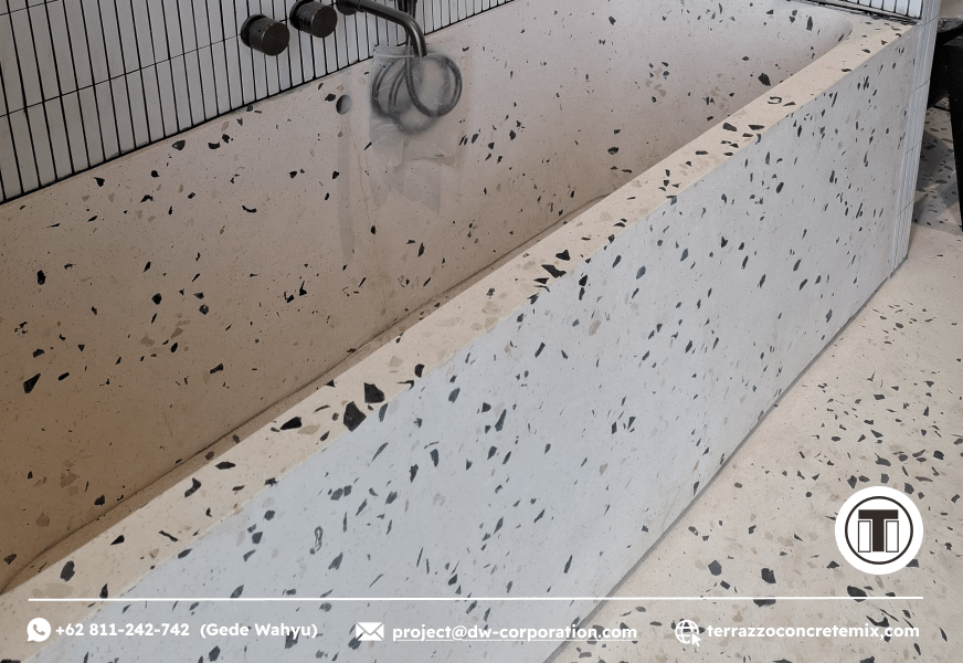 Luxury Villa Bali: Stunning Terrazzo Bathroom Ideas