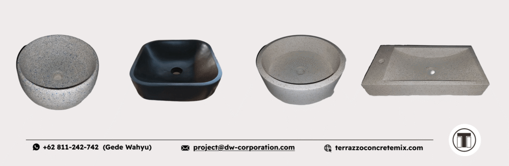terrazzo sink